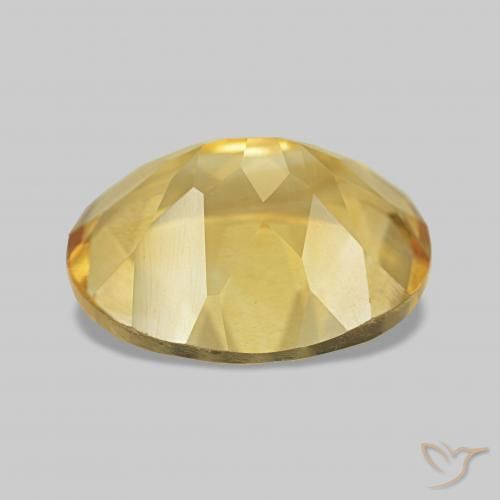 Berilo Amarillo-dorado claro natural de 3.29 ct, Ovalada, VVS-VS