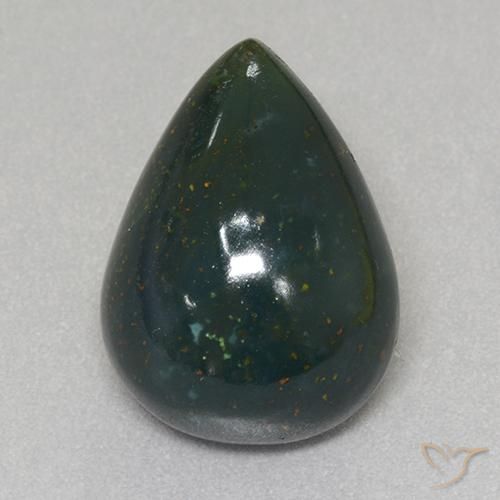 12.50ct Natural Multicolor Sanguinaria, En forma de pera, Opaco