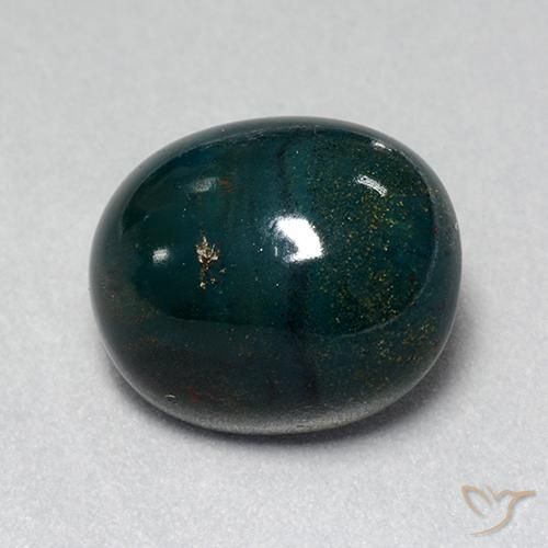 Sanguinaria Multicolor natural de 10.52 ct, Ovalada, Opaco