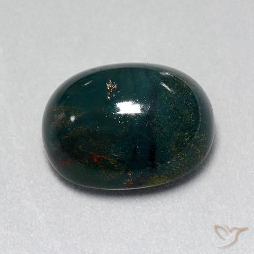 Sanguinaria Multicolor natural de 10.52 ct, Ovalada, Opaco