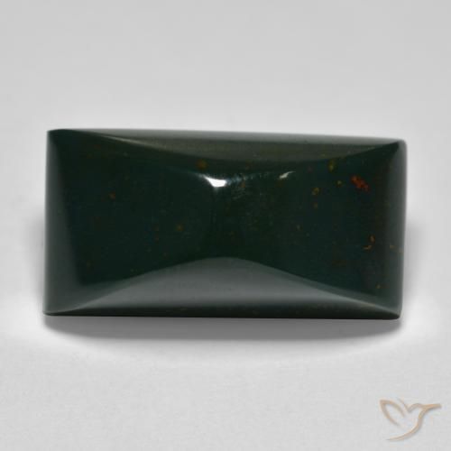 14.42ct Natural Multicolor Sanguinaria, Corte Baguette, Opaco