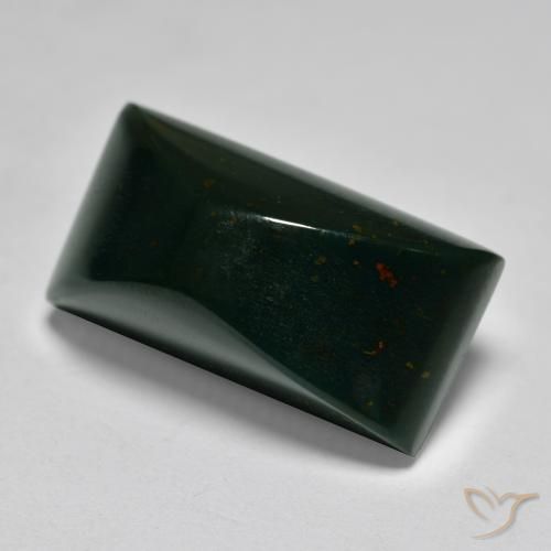Sanguinaria Multicolor natural de 14.42 ct, Corte Baguette, Opaco