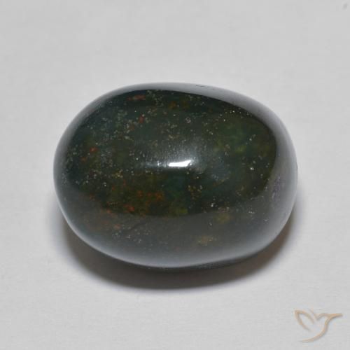15.31ct Natural Multicolor Sanguinaria, Ovalada, Opaco