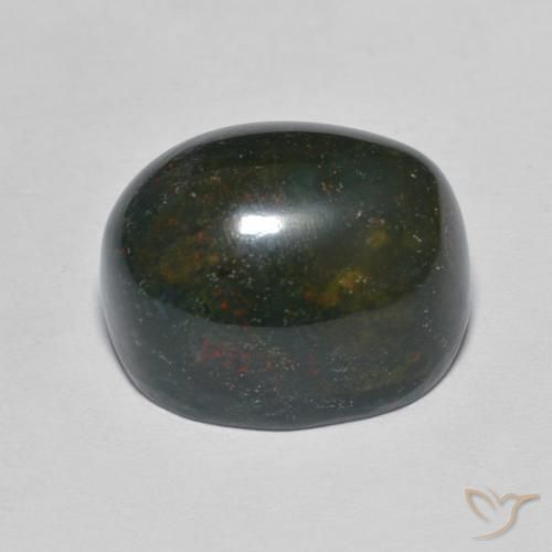 Sanguinaria Multicolor natural de 15.31 ct, Ovalada, Opaco