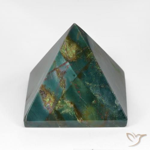 Sanguinaria Verde bosque natural de 107.07 ct, Cuadrado, Opaco