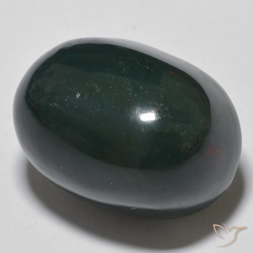 Sanguinaria Multicolor natural de 23.49 ct, Ovalada, Opaco