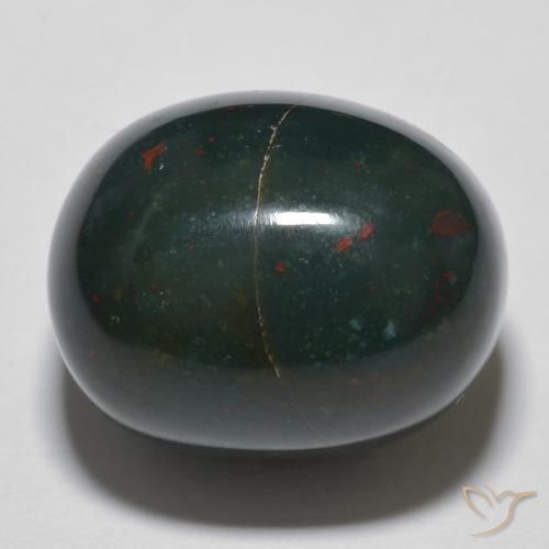 14.90ct Natural Multicolor Sanguinaria, Ovalada, Opaco