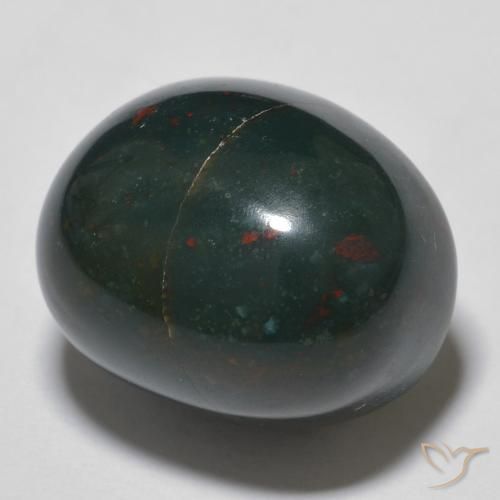 Sanguinaria Multicolor natural de 14.90 ct, Ovalada, Opaco