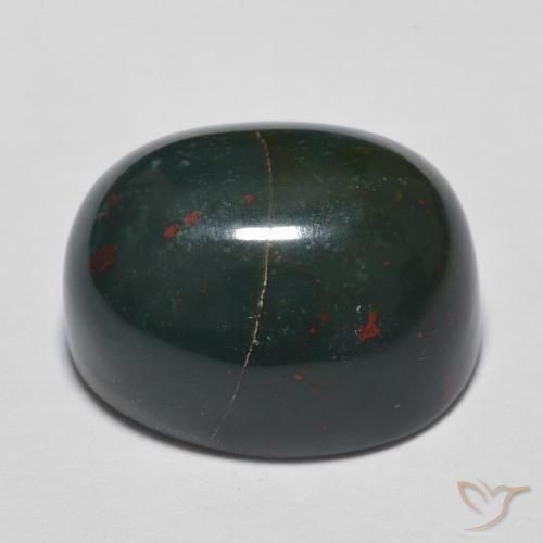 Sanguinaria Multicolor natural de 14.90 ct, Ovalada, Opaco