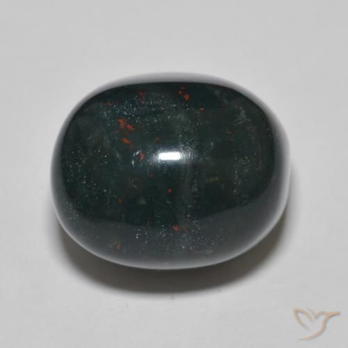 23.18ct Natural Multicolor Sanguinaria, Ovalada, Opaco
