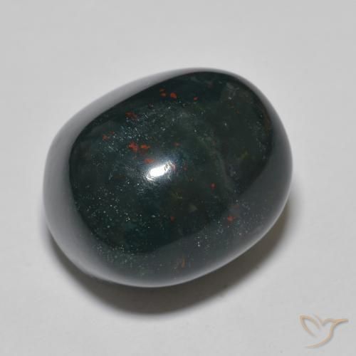 Sanguinaria Multicolor natural de 23.18 ct, Ovalada, Opaco