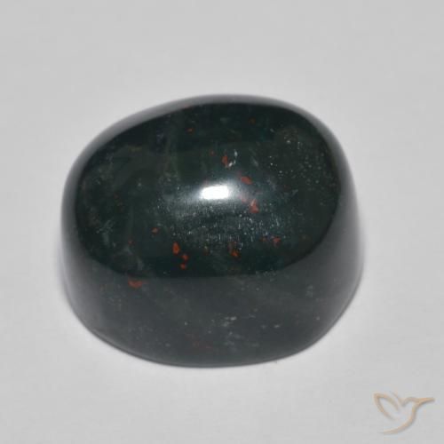 Sanguinaria Multicolor natural de 23.18 ct, Ovalada, Opaco