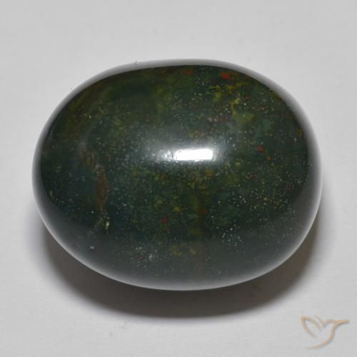 35.43ct Natural Multicolor Sanguinaria, Ovalada, Opaco