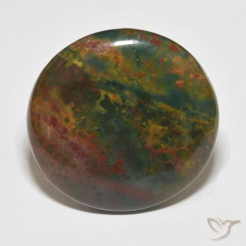 44.58ct Natural Multicolor Sanguinaria, Redondo, Opaco