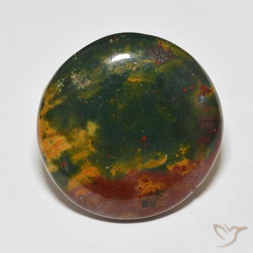 29.37ct Natural Multicolor Sanguinaria, Redondo, Opaco