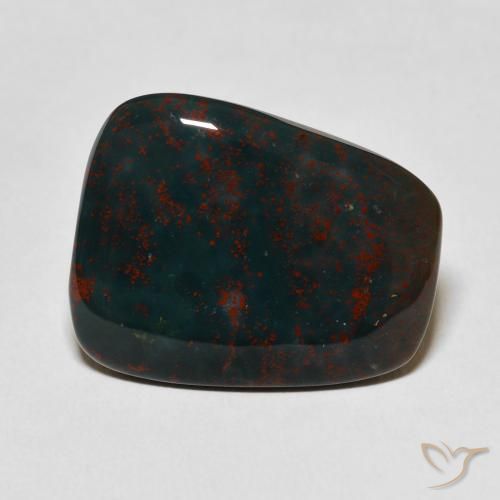 16.09ct Natural Verde y rojo Sanguinaria, Elegante, Opaco