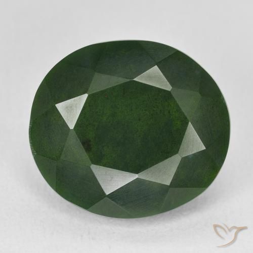 11.32ct Natural Verde multicolor Sanguinaria, Ovalada, Opaco