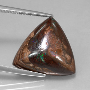 Ópalo de roca Multicolor natural de 13.66 ct, Trillón, Opaco