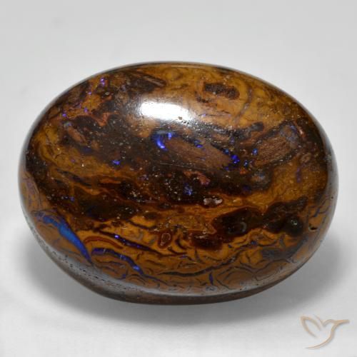 Ópalo de roca Multicolor natural de 22.67 ct, Ovalada, Opaco