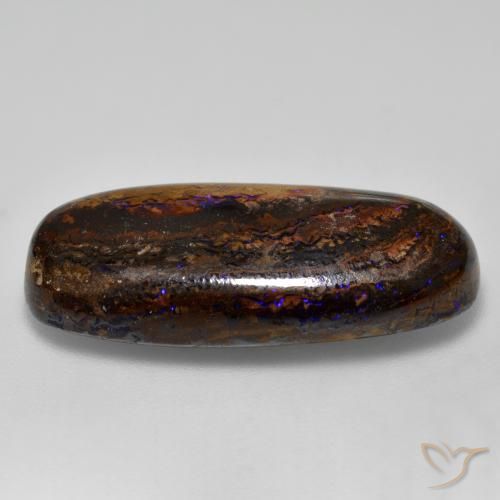 Ópalo de roca Multicolor natural de 21.32 ct, Ovalada, Opaco