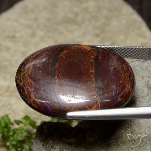 Ópalo de roca Multicolor natural de 54.71 ct, Ovalada, Opaco