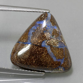 Ópalo de roca Multicolor natural de 9.77 ct, Trillón, Opaco