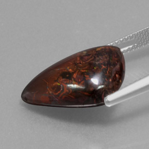 Ópalo de roca Multicolor natural de 9.92 ct, Forma elegante, Opaco