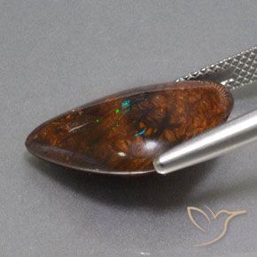 Ópalo de roca Multicolor natural de 10.40 ct, Elegante, Opaco