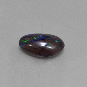 Ópalo de roca Multicolor natural de 3.56 ct, Forma elegante, Opaco