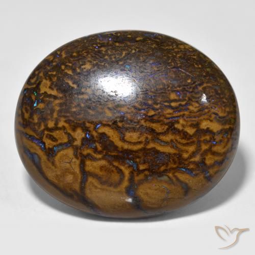 Ópalo de roca Multicolor natural de 34.16 ct, Ovalada, Opaco