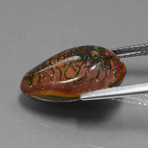 Ópalo de roca Multicolor natural de 7.10 ct, Elegante, Opaco