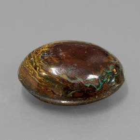 Ópalo de roca Multicolor natural de 11.56 ct, Forma elegante, Opaco