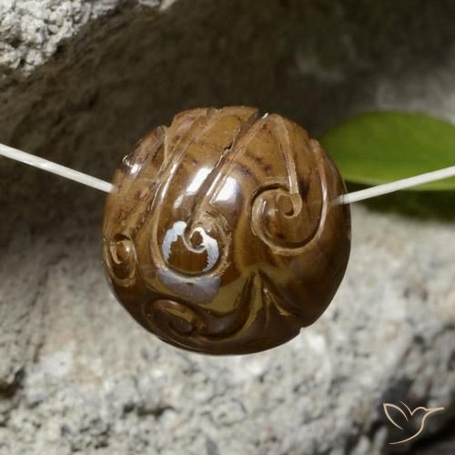 39.95ct Natural Multicolor Ópalo de roca, Esfera / Bola, Opaco