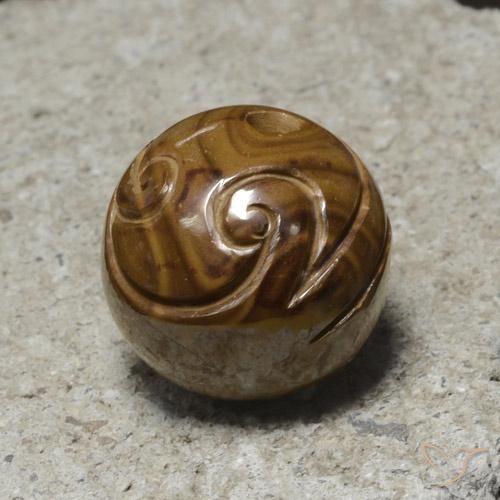 Ópalo de roca Multicolor natural de 39.95 ct, Esfera / Bola, Opaco