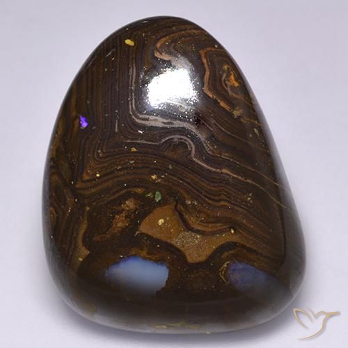 Ópalo de roca Multicolor natural de 30.94 ct, Elegante, Opaco
