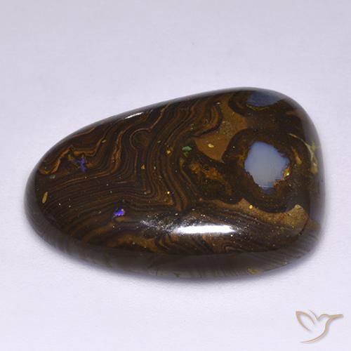 Ópalo de roca Multicolor natural de 30.94 ct, Elegante, Opaco