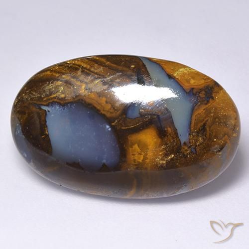 26.43ct Natural Multicolor Ópalo de roca, Ovalada, Opaco