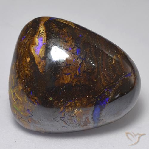 25.75ct Natural Multicolor Ópalo de roca, Elegante, Opaco
