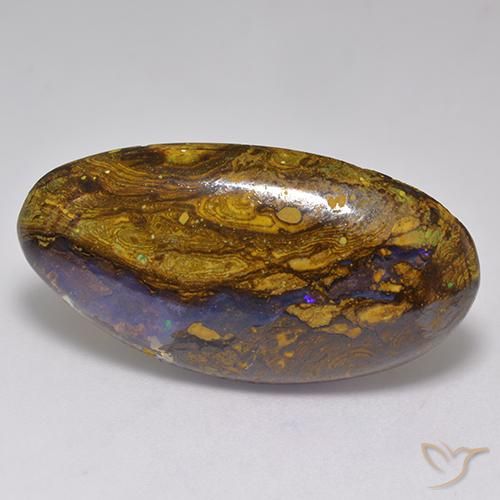 20.80ct Natural Multicolor Ópalo de roca, Elegante, Opaco