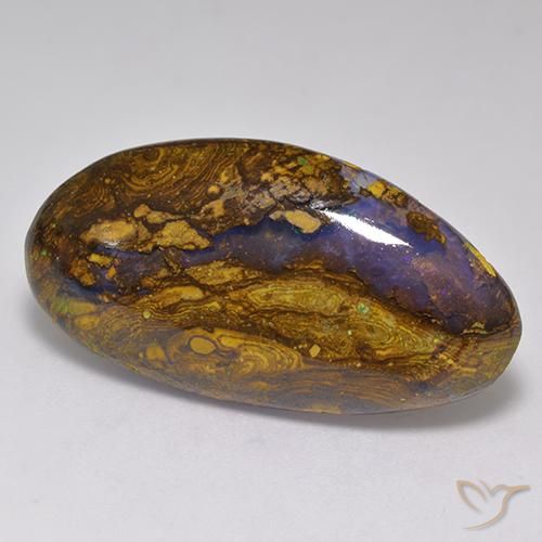 Ópalo de roca Multicolor natural de 20.80 ct, Elegante, Opaco