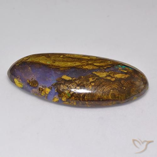 Ópalo de roca Multicolor natural de 20.80 ct, Elegante, Opaco