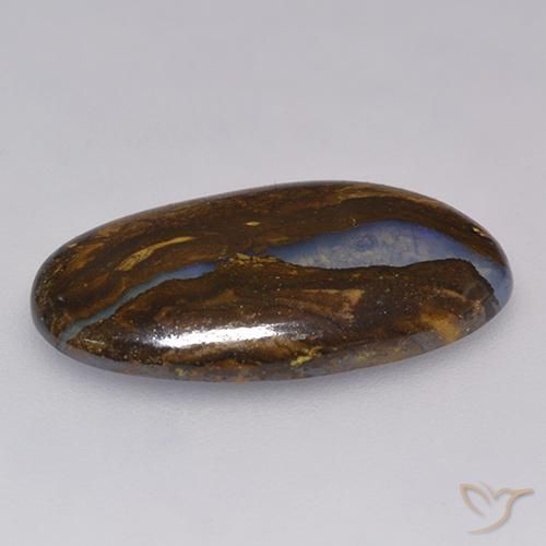 Ópalo de roca Multicolor natural de 9.66 ct, Ovalada, Opaco