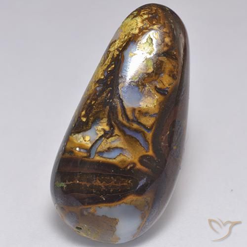 17.03ct Natural Multicolor Ópalo de roca, Elegante, Opaco