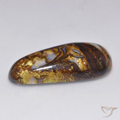 Ópalo de roca Multicolor natural de 17.03 ct, Elegante, Opaco