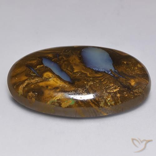 Ópalo de roca Multicolor natural de 41.37 ct, Ovalada, Opaco
