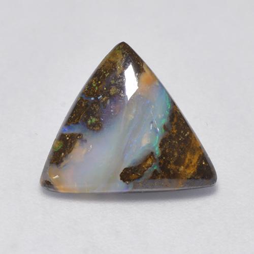 Ópalo de roca Multicolor natural de 2.20 ct, Trillón, Opaco