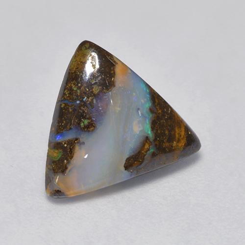 Ópalo de roca Multicolor natural de 2.20 ct, Trillón, Opaco