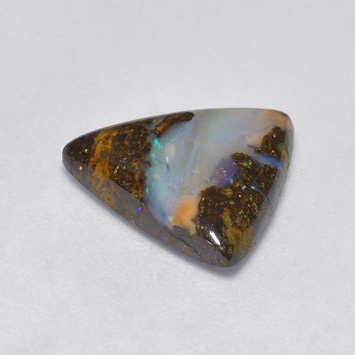 Ópalo de roca Multicolor natural de 2.20 ct, Trillón, Opaco
