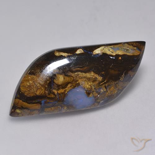 16.01ct Natural Multicolor Ópalo de roca, Elegante, Opaco