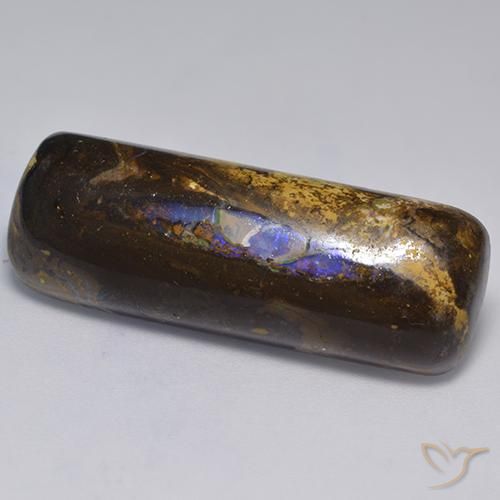 Ópalo de roca Multicolor natural de 27.17 ct, Forma Cojín, Opaco